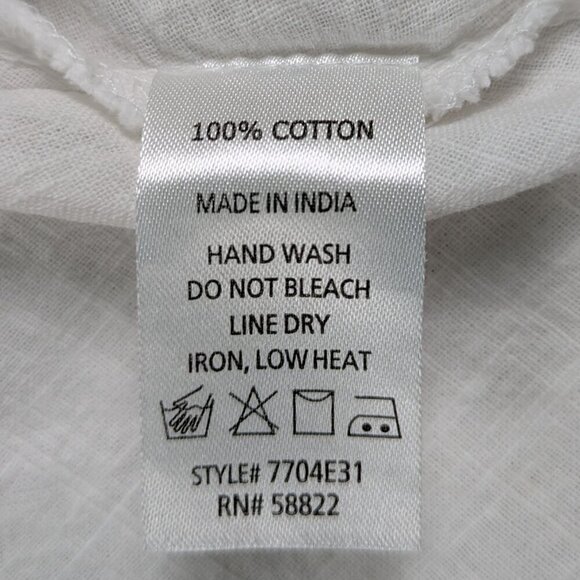 Max Studio Embroidered Swing Tank Size XL - Picture 6 of 6